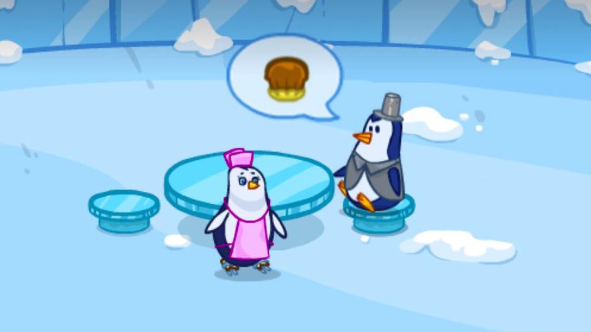 Игра · Пингвинье кафе