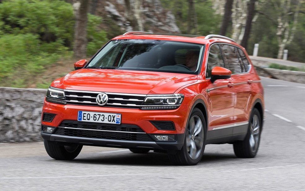 Volkswagen tiguan ii allspace отличие