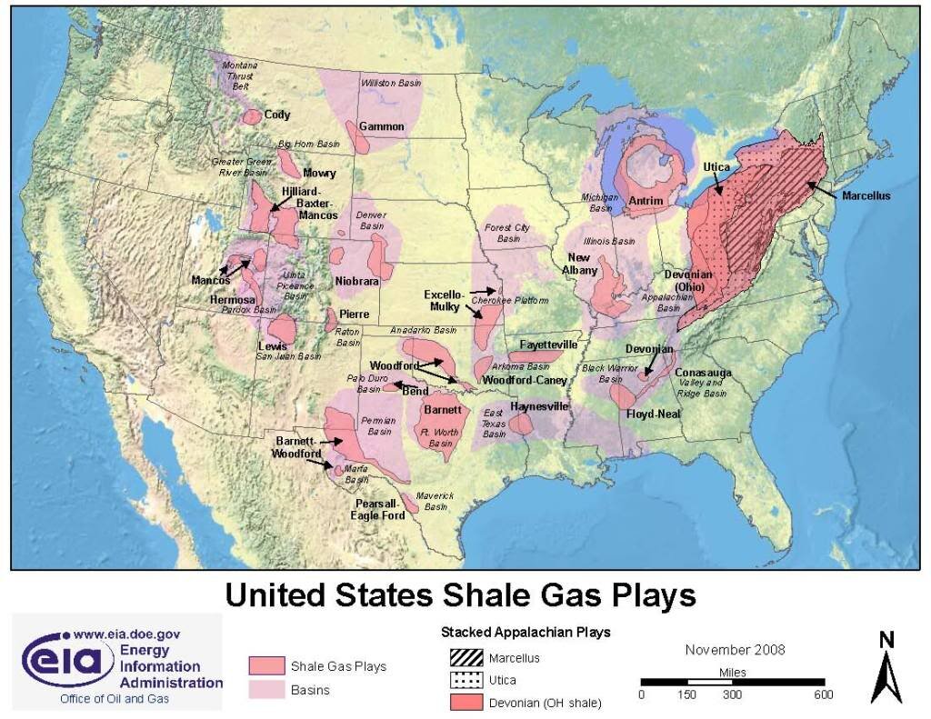 Месторождение нефти в северной америке. Сланцевый ГАЗ карта Америка. Сланцевый ГАЗ месторождения в США. Месторождения нефти в США на карте. Карта добычи сланцевого газа в США.