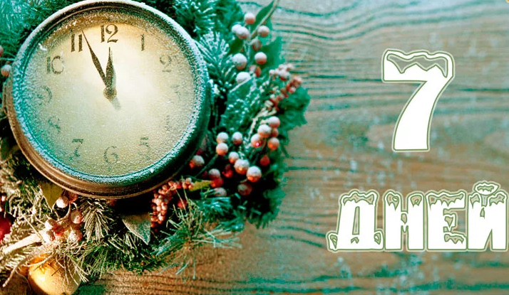 7 дней до нового года