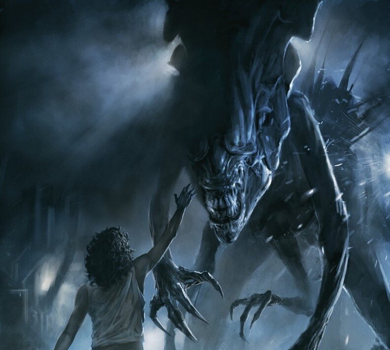 Королева ксеноморфов. Изображение взято из яндекс картинок.