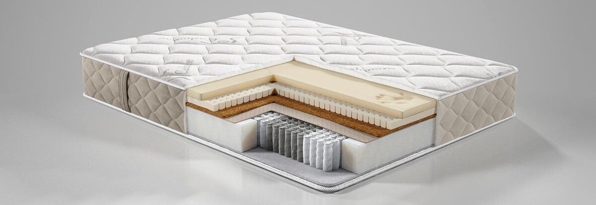 Матрас в разрезе