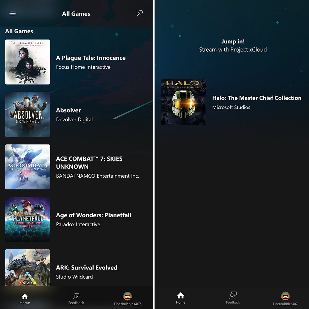 Microsoft xCloud на Android и iOS. Источник: Bloomberg