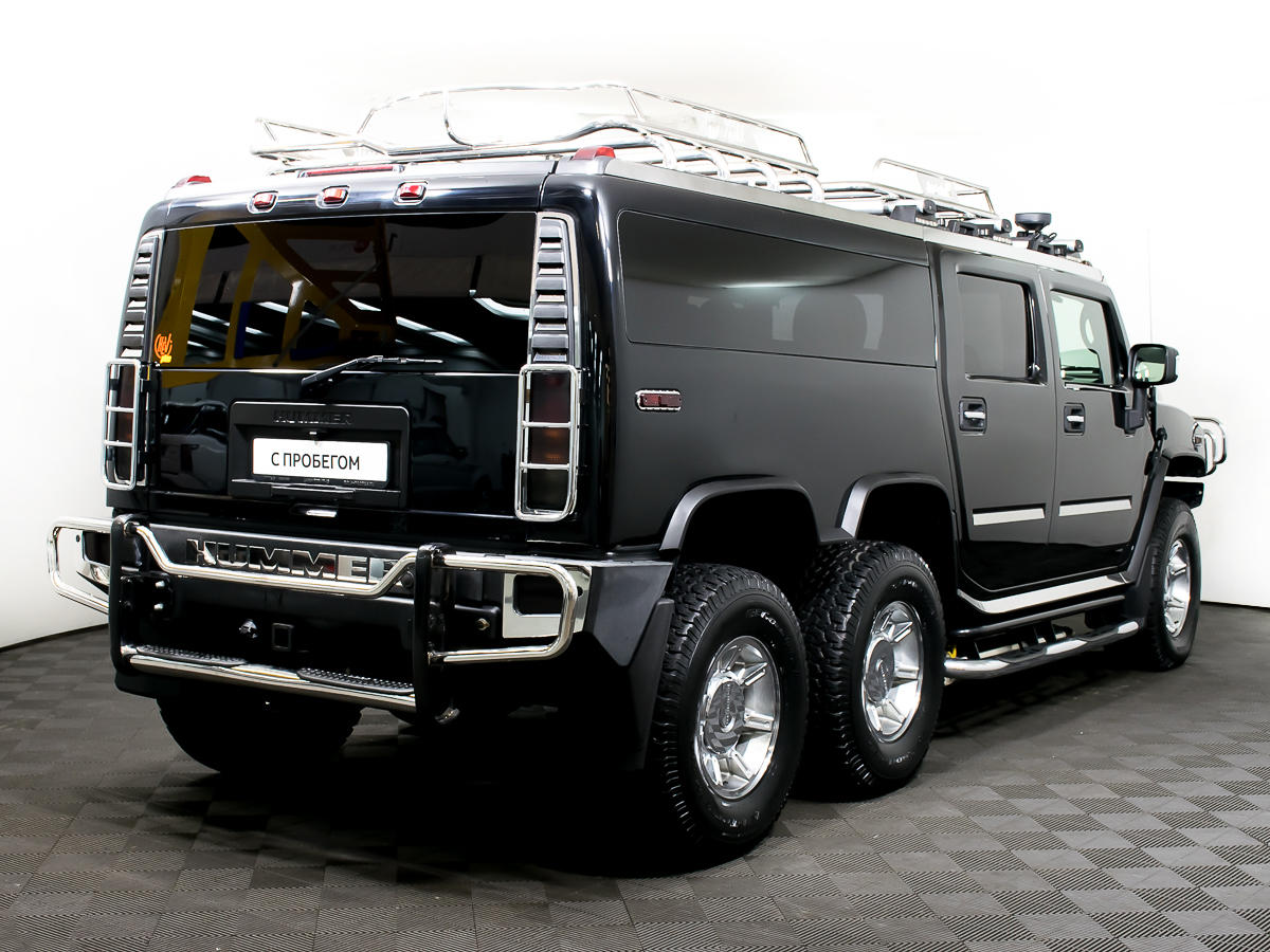 Hummer, ставший жертвой моды 6-колёсного тюнинга | Автострастный | Дзен