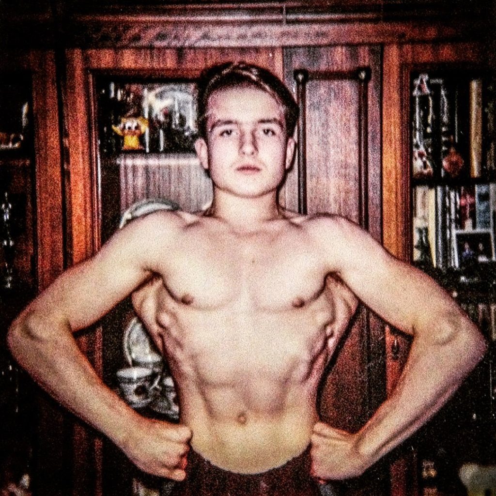 Алексей Мартынов в юности