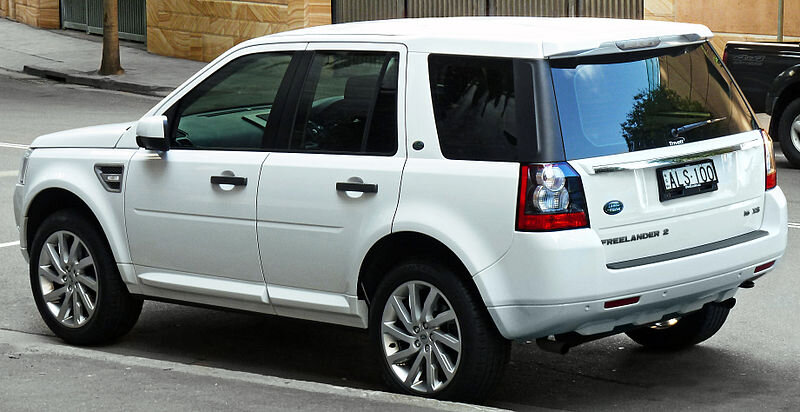 Land Rover Freelander. Фото с лицензией на использование и изменение Google