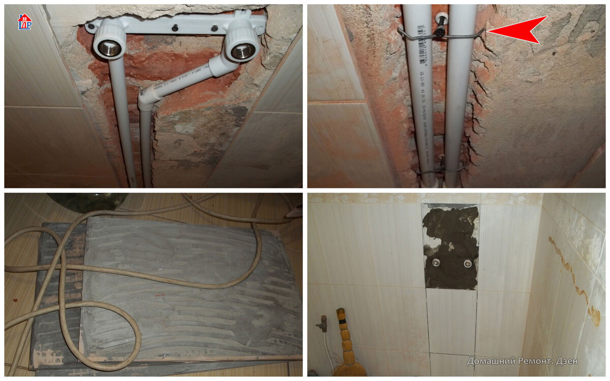 вывод под смеситель в ванной под плитку. вывод под смеситель. удлиненные водорозетки полипропилен. штробление под 110 канализационную. монтаж смесителя.