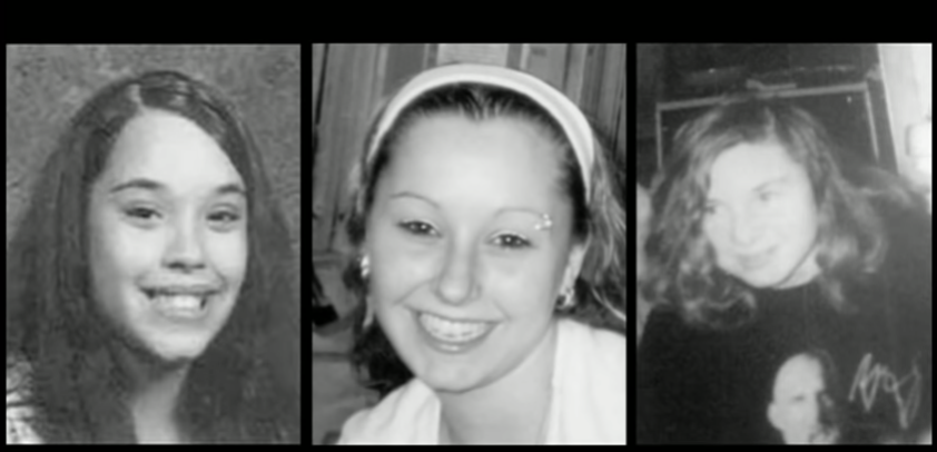 (Слева направо) Джина, Аманда и Мишель