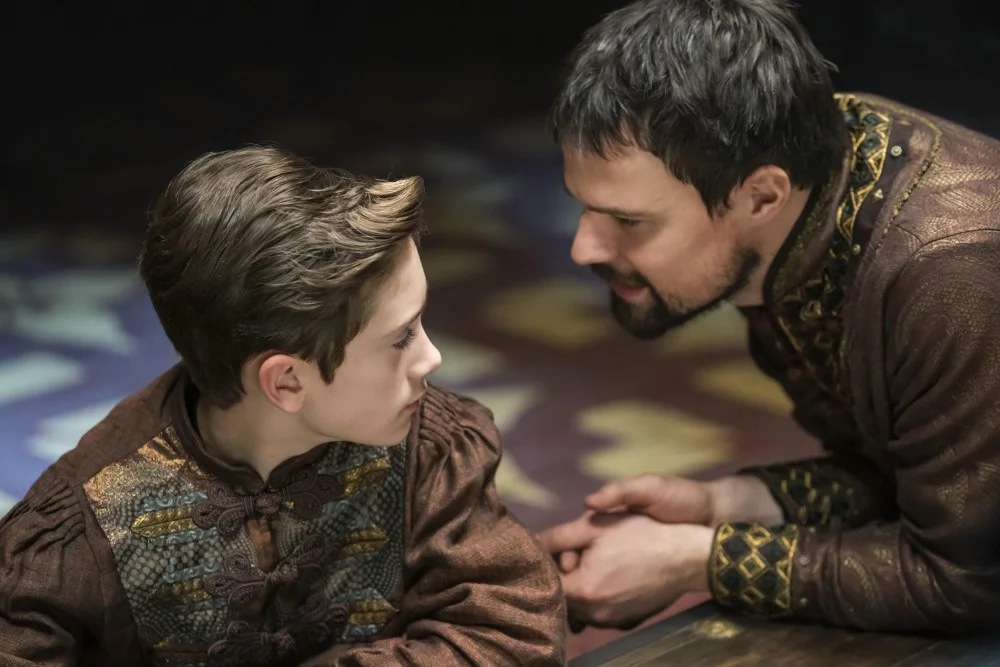 Вещий Олег и Игорь  - кадр из фильма "Викинги"