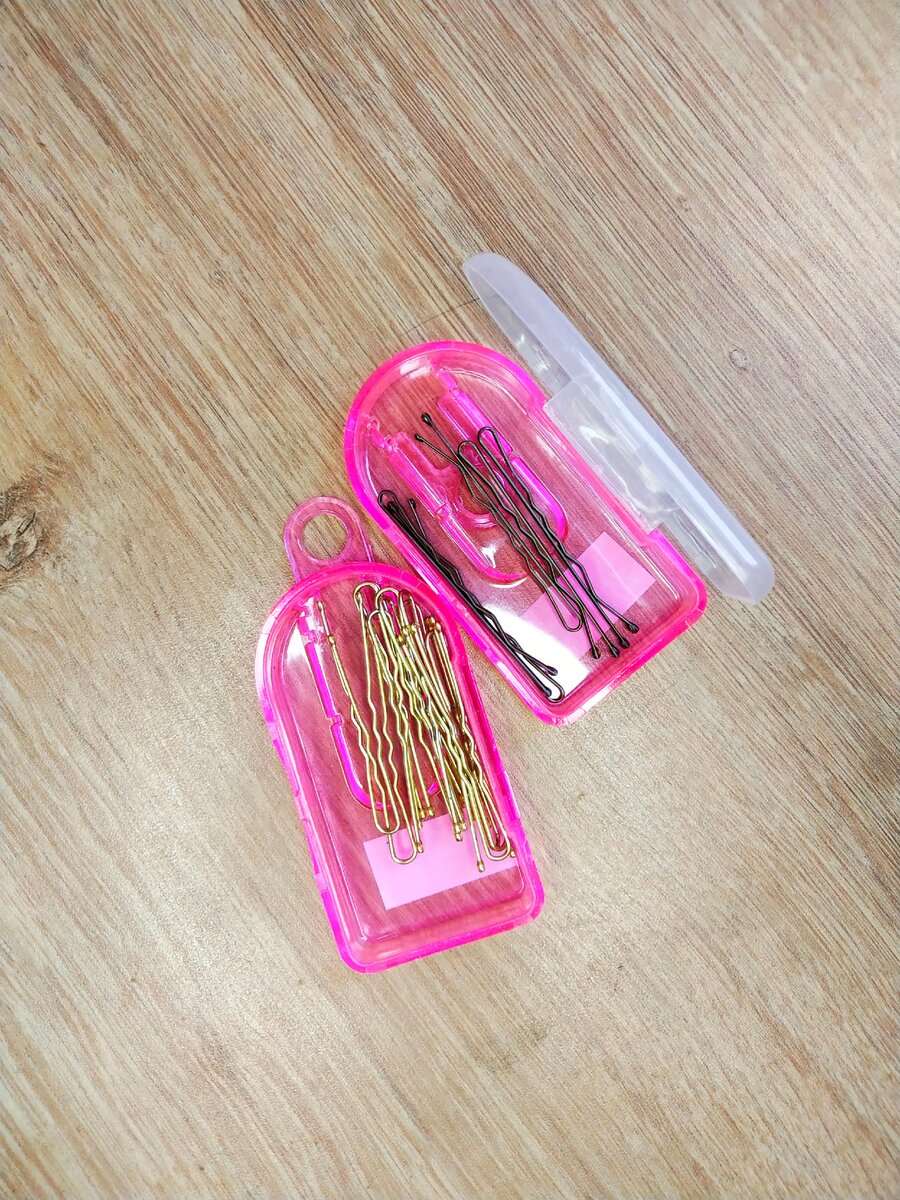 Невидимки и шпильки(FixPrice 50₽).