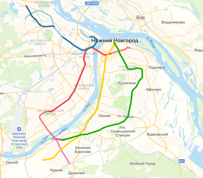 Нижегородское метро проект