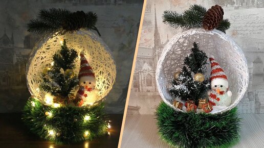 DIY Christmas toys / НОВОГОДНИЕ игрушки своими руками // DIY TSVORIC