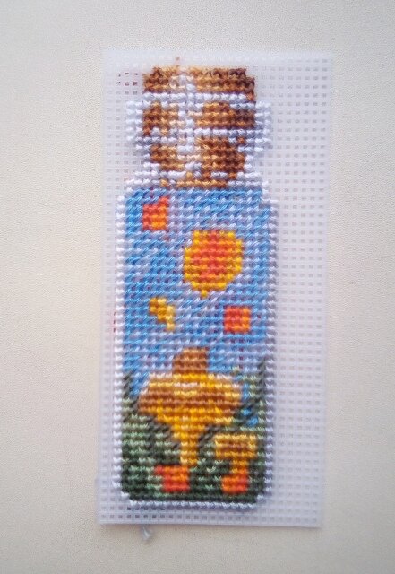 Вышивка по схеме Ирины Коноплич "Листопад", без бэкстича