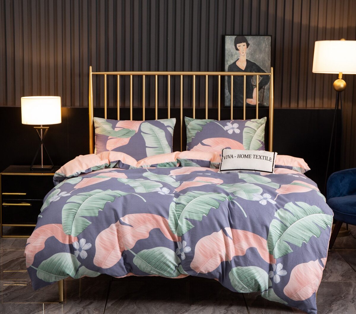 Комплект постельного белья «Сатин 100% хлопок С 442»