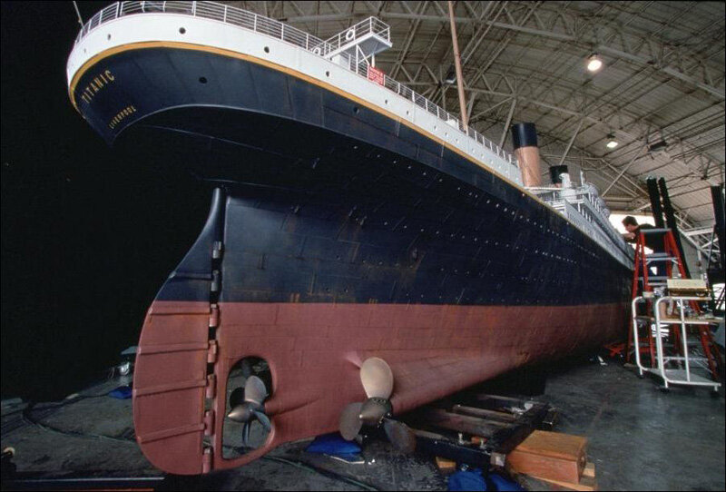 Как снимали «Титаник» — редкие фото со съемок
