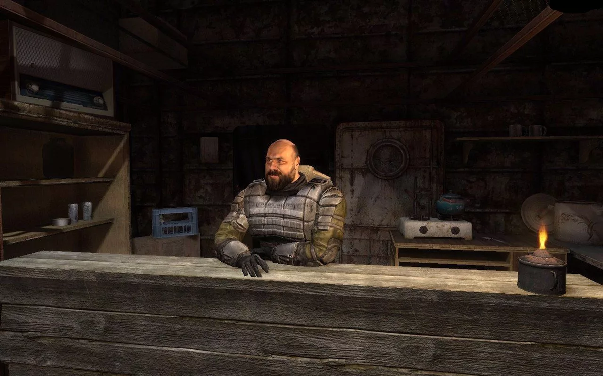 Борода - местный бармен