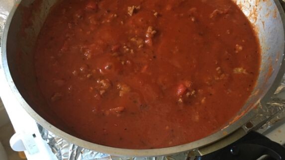 Кастрюля с содержимым(Photo by Nodush)