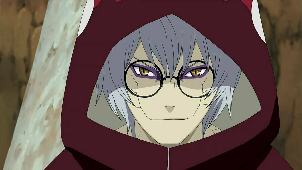 Кабуто с клетками Орочимару