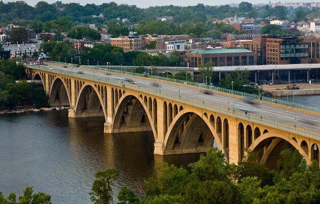 Река Потомак в округе Колумбия (США)