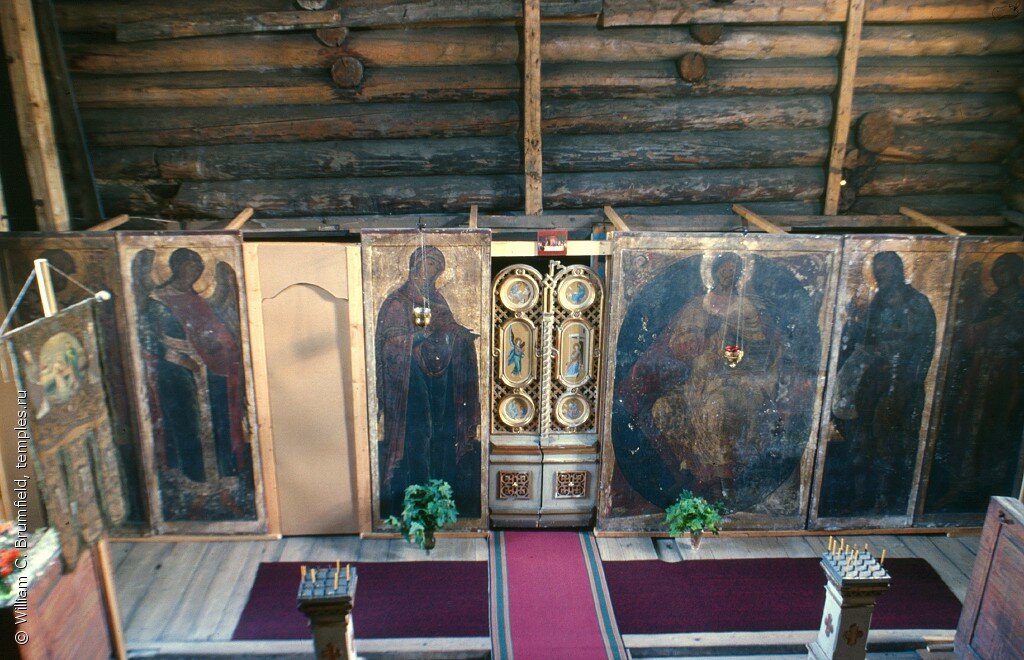 Иконостас Успенского собора до реставрационных работ (ориентировочно 2015г.)