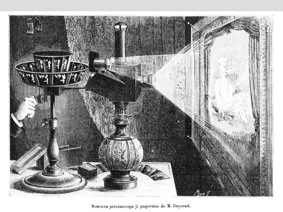 Рисунок 1 – Демонстрация графической ленты с помощью аппаратов «оптический театр»