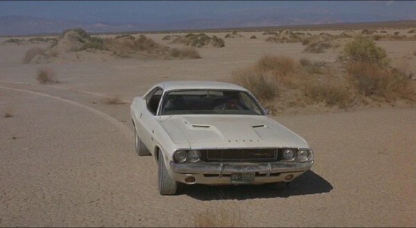 DODGE CHALLENGER в фильме Р. Сарафьяна "Исчезающая точка" (Vanishing Point) 1971 г.