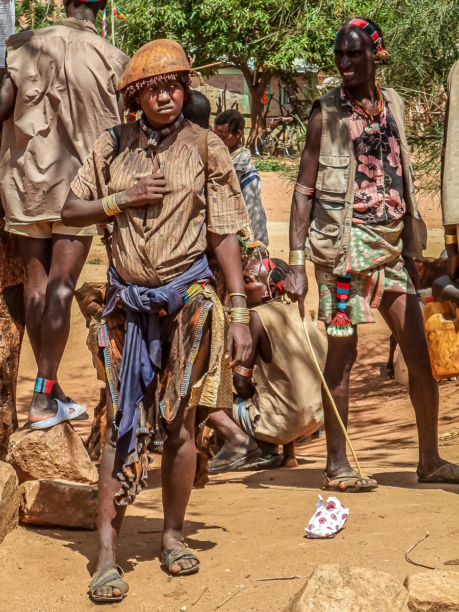 Женщина из племени Хамер (Эфиопия)