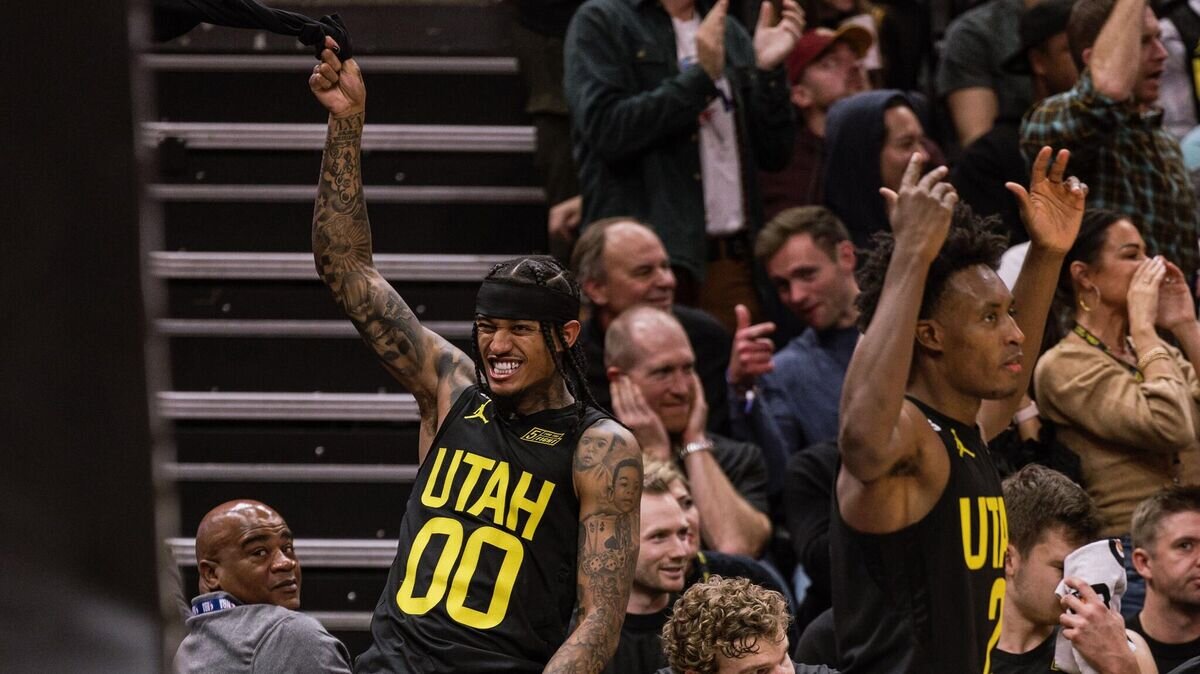    Игроки клуба НБА "Юта Джаз"© Фото : twitter "Юта Джаз"