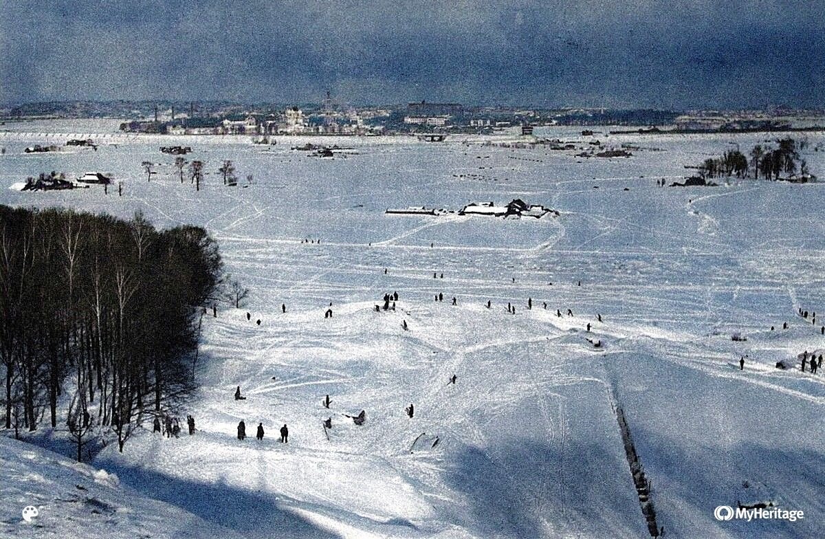 Дореволюционные окраины Москвы. Снимки в цвете Now&Then Russia Дзен