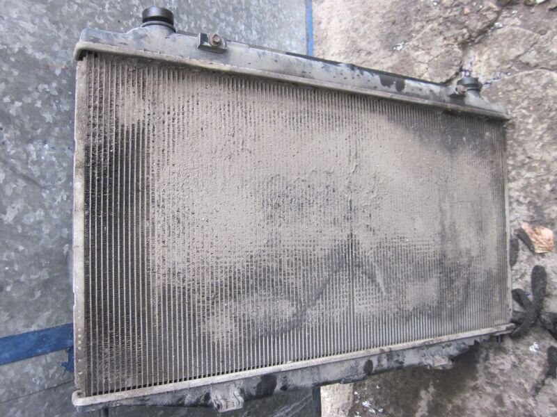 Засоренный радиатор