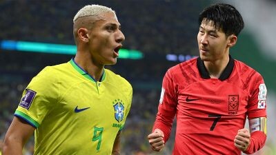 Матч поплавала нас крутейшими забитыми мячами и опасными моментами, в основном они были у ворот сборной Южной Кореи. Сборная Бразилии с первых минут завладела преимуществом и уже на 7 минуте матча они смогли отличиться голом, гол забил В.Жуниор. После первого забитого мяча, сборная Бразилии не сбавляла темп и продолжала атаковаться соперника и через 6 минут сборная Бразилии заработала пенальти, который реализовал Неймар. Сборная Южной Кореи пыталась сыграть на контратаках, но к голевому моменту это не привило в первом тайме. Зато сборная Бразилии, не собиралась останавливать и еще в первом тайме после двух забитых мячей, сначала Ришарлисон забил красивейший гол, так же ближе к концовке встречи отличился Л.Пакета. Во втором тайме у сборной Южной Кореи получился зацепится за мяч ближе к концу встречи и благодаря стандарту игрок сборной Южной Кореи из-за пределов штрафной площади, забил очень красивый гол. Сборная Бразилии в свою очередь контролировала  полностью игру и играла где-то вольяжно после 4-х забитых мячей, но очень красиво. Так же сборная Бразилии, является единственной сборной, которая смогла дать сыграть всем 26 игроком сборной.