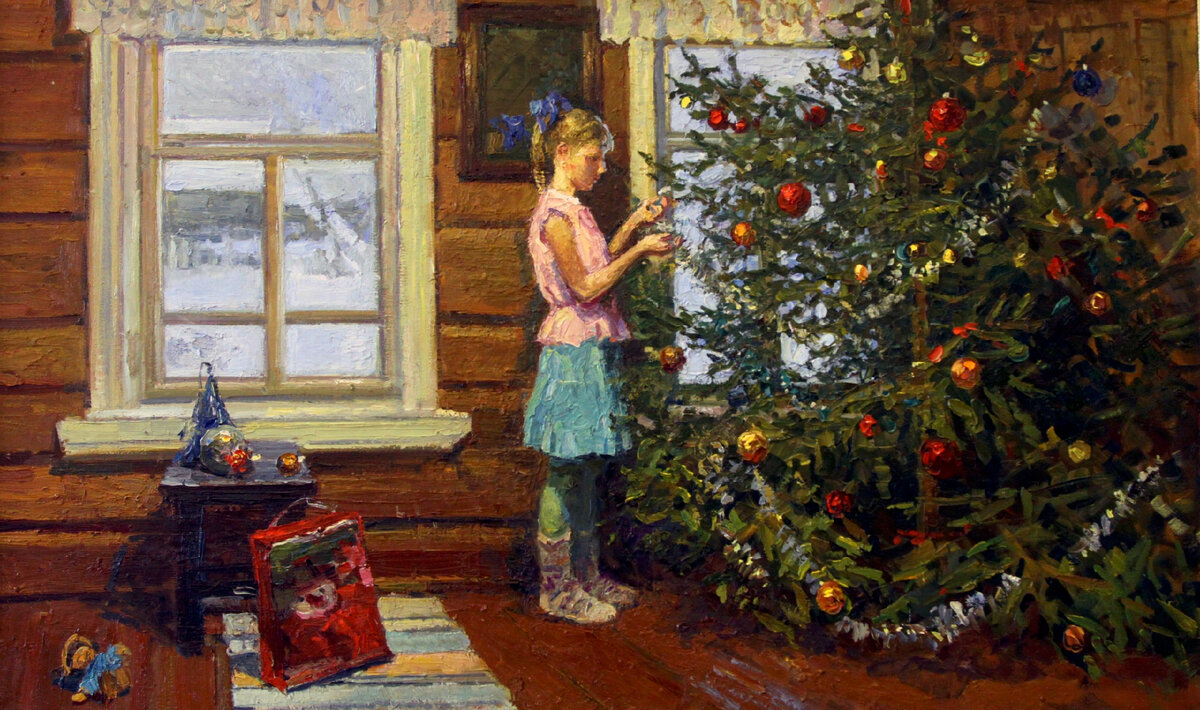 Ирина Рыбакова, «Рождественская елка», 2012