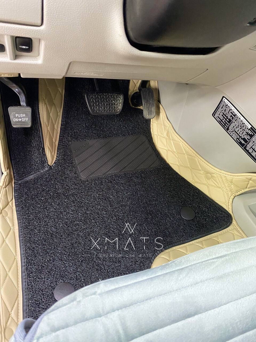 3D коврики из экокожи на Lexus RX
