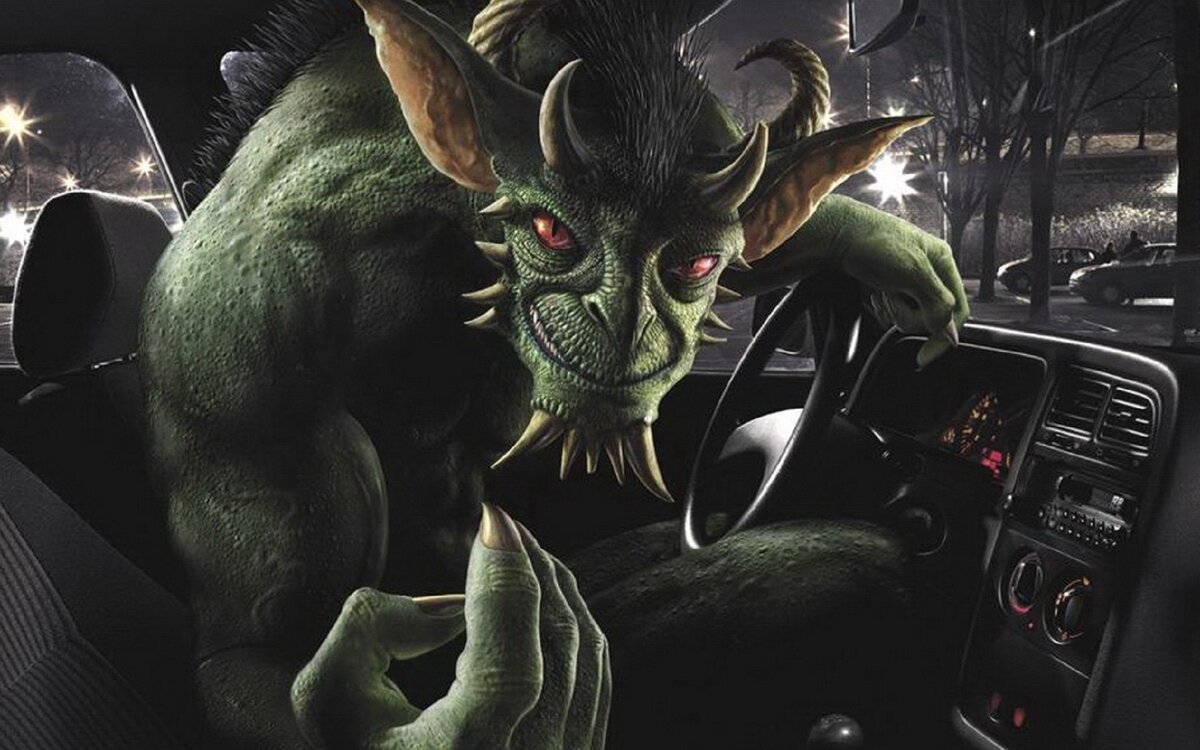 Ад на колесах, фото с просторов интернета