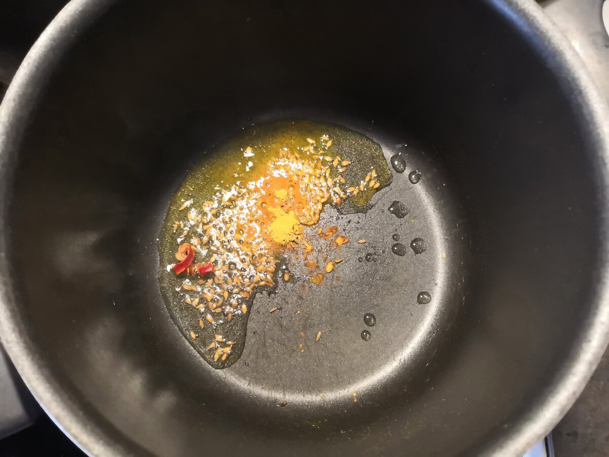 Прожарка специй