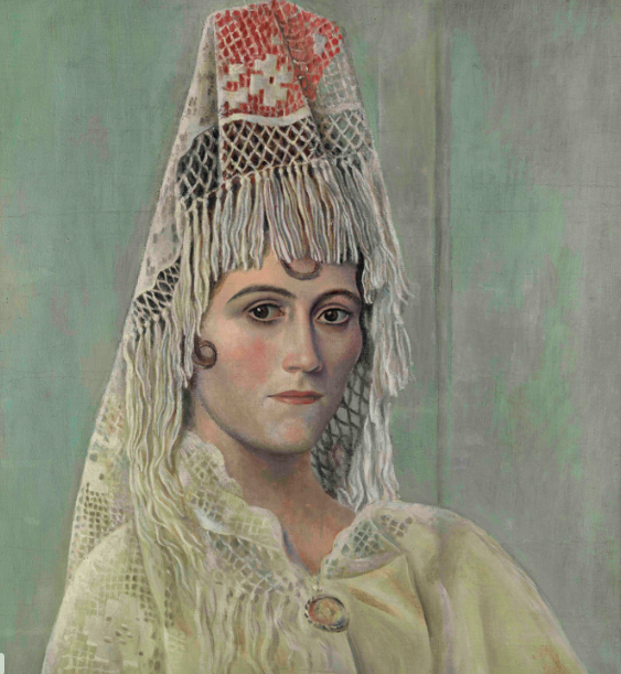 Пабло Пикассо. Ольга Хохлова в мантилье, лето-осень 1917. Фонд поддержки искусства Альмины и Бернара Руис-Пикассо, Мадрид 
