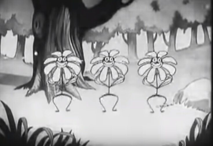 Режиссер Ub Iwerks, производство Walt Disney Productions, музыка Карл В. Сталлинг
