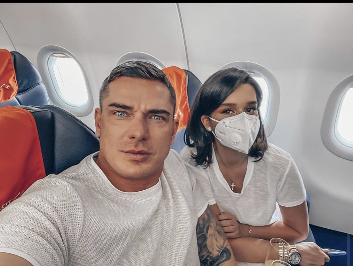 Бородина и Омар, который видимо не боится нечего. Фото https://instagram.com/borodylia?igshid=ewvar13a14ed