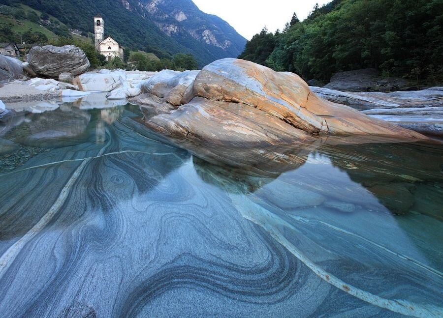 Valle Verzasca Швейцария