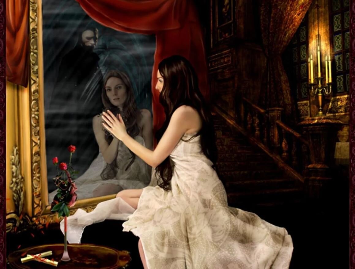 дух вселился в девушку