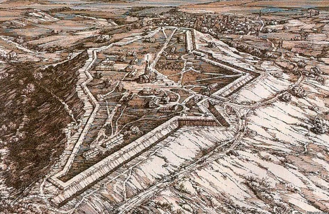 Крепостная гора ставрополь карта
