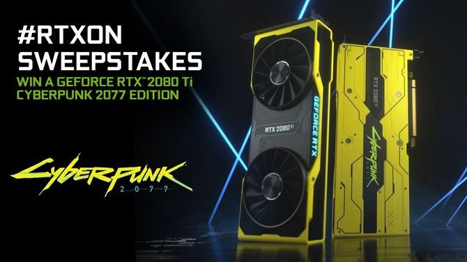 Видеокарта RTX 2080 Ti Cyberpunk 2077 Edition
