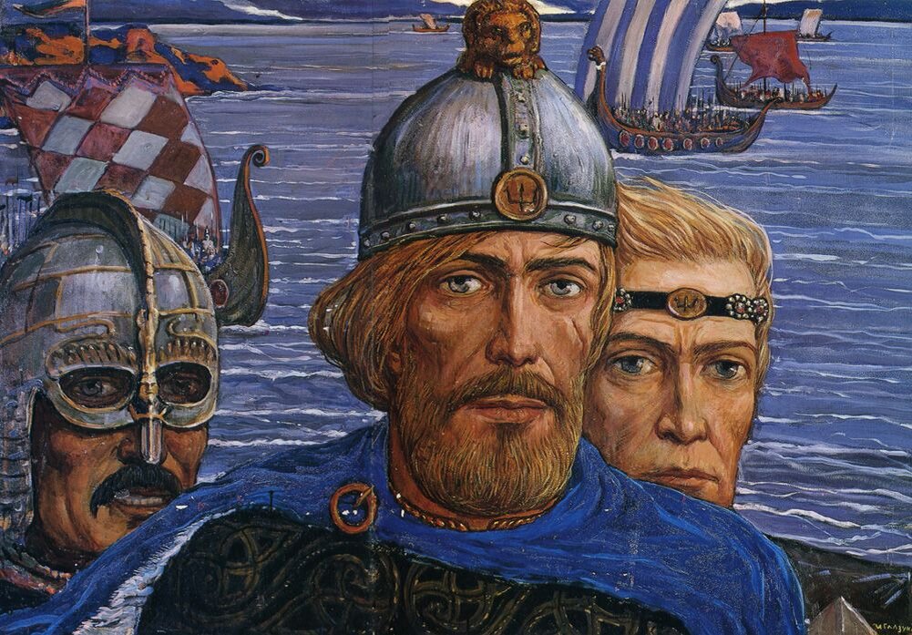 И.Глазунов. Рюрик и его братья