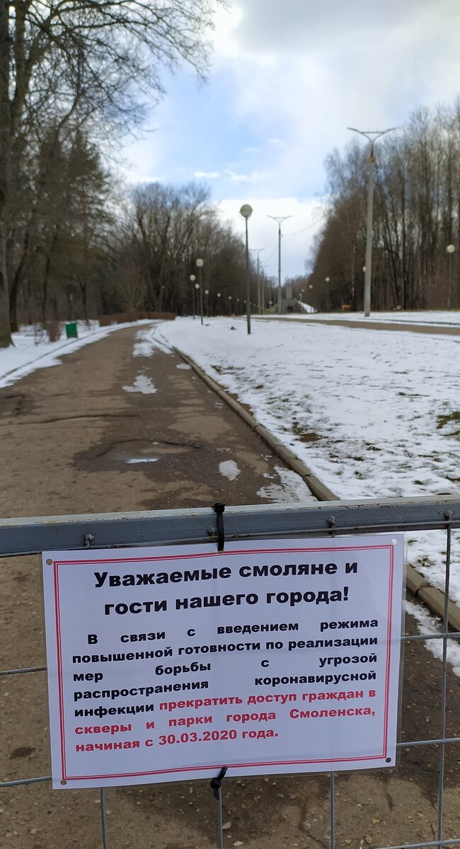 Фото друзей автора, живущих близко с парком