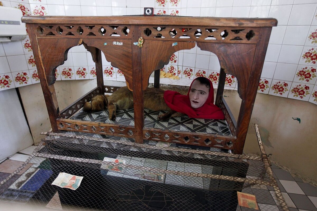 Мурад Али в роли предсказательницы Мумтаз Бегум