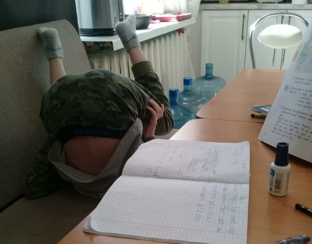 Так проходит обучение у одной из моих подруг. Сын учится во 2 классе