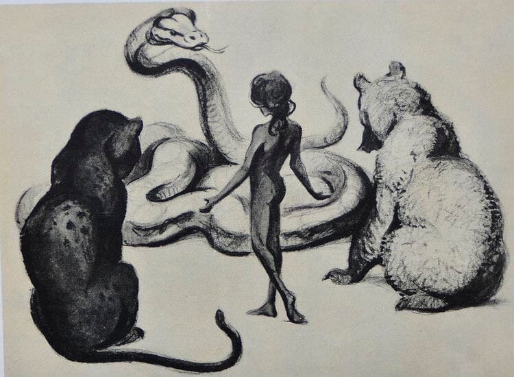 Найдено на просторах Pinterest, иллюстрация Ватагина.