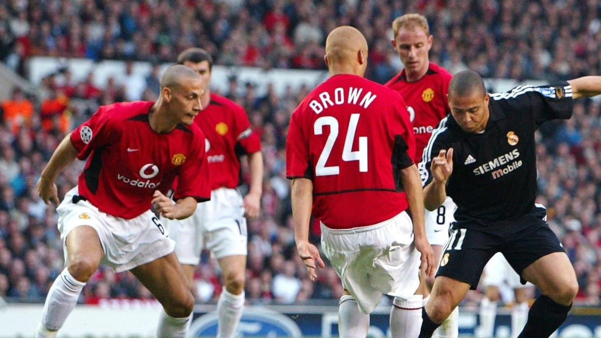 В тот вечер зубастик Роналдо уничтожал МЮ как хотел. Фото взято из базы данных ru.uefa.com