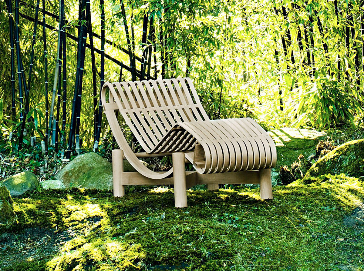 Шезлонг, диз. Шарлотта Периан, Cassina.