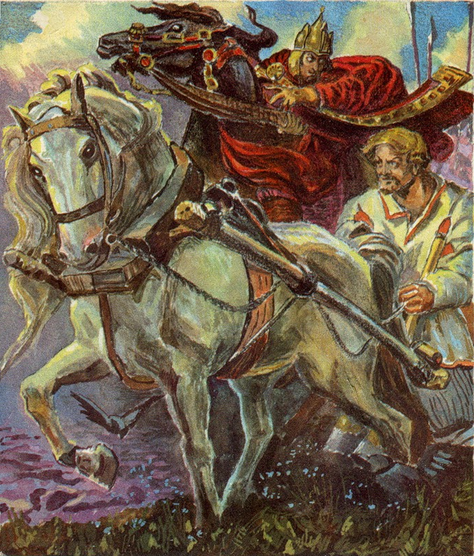 Вольга и Микула.